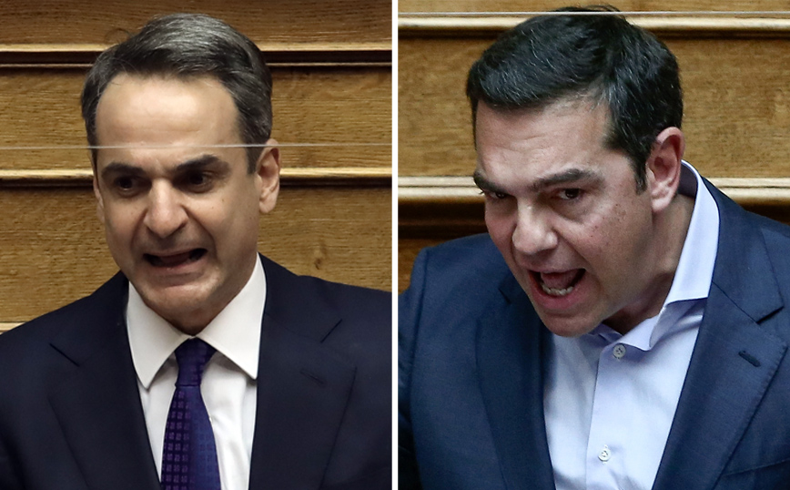 Άγρια πολιτική σύγκρουση Μητσοτάκη-Τσίπρα στη Βουλή