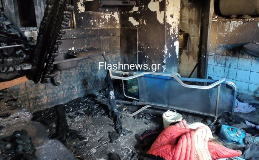 Χανιά: Μεταμεσονύχτιος τρόμος για τρία άτομα από φωτιά που κατέκαψε κτίριο στην παλιά πόλη