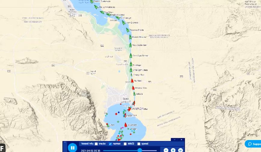 Νέο πρόβλημα στην κυκλοφορία στη διώρυγα του Σουέζ, τάνκερ αντιμετώπισε δυσκολίες