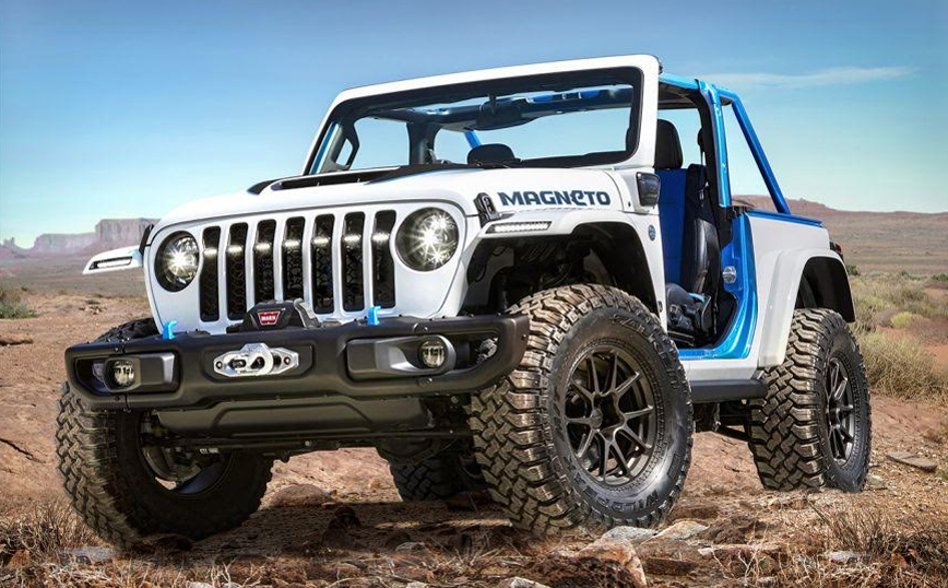 Το αμιγώς ηλεκτρικό Jeep Wrangler Magneto: Με 285 ίππους και κιβώτιο 6 σχέσεων