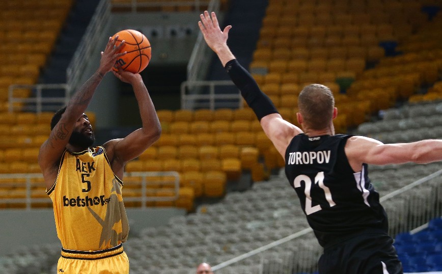 Με νίκη αποχαιρέτησε η ΑΕΚ το Basketball Champions League