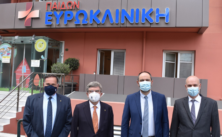 Την Ευρωκλινική Αθηνών εμπιστεύτηκε o Πρόεδρος της Διεθνούς Ολυμπιακής Επιτροπής Τόμας Μπαχ