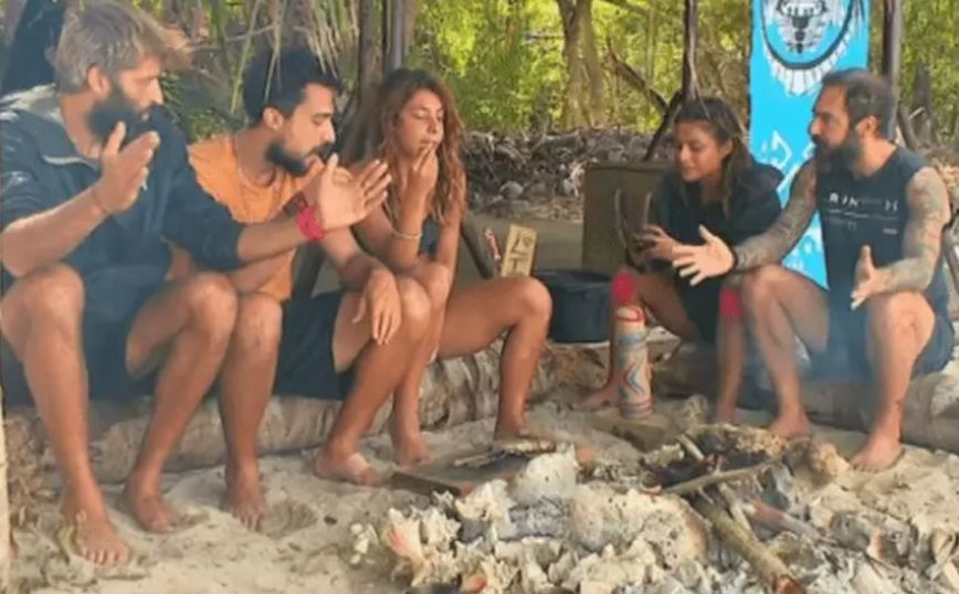Survivor: Ο Τριαντάφυλλος έφερε σε δύσκολη θέση Σάκη και Μαριαλένα