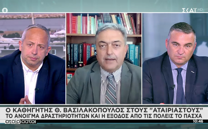 Βασιλακόπουλος: Το Πάσχα να γίνει στις αυλές στο χωριό