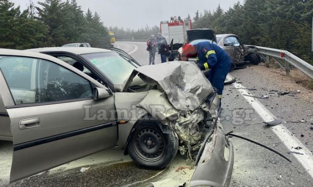 Λαμία: Σοβαρό τροχαίο με τραυματίες