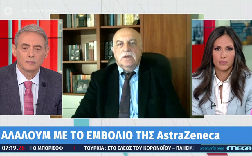 Τζανάκης: Να εμβολιαστούν κανονικά οι Έλληνες με AstraZeneca