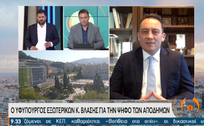 Βλάσης για ψήφο αποδήμων: Διευκολύνουμε μόνο όσους έχουν εκλογικά δικαιώματα