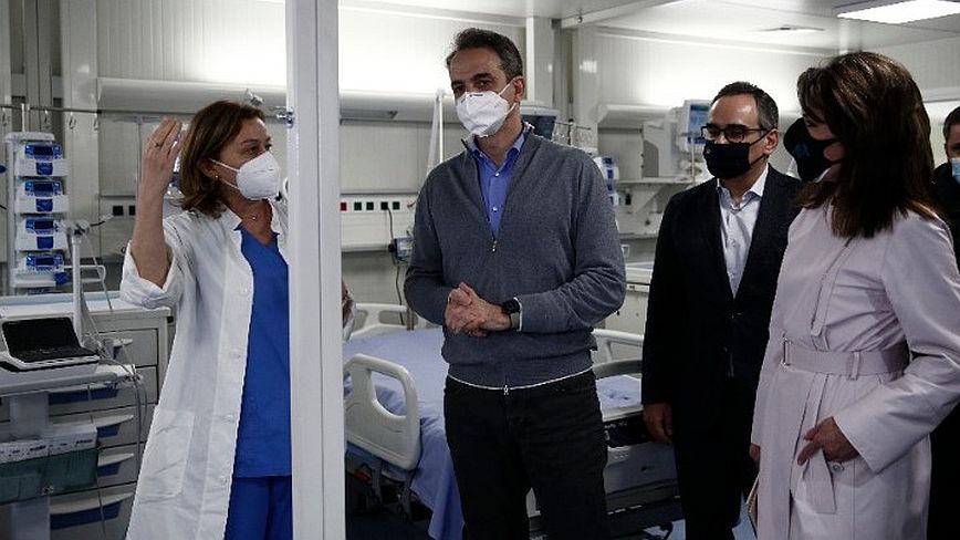 Παραδόθηκαν οι 18 κινητές κλίνες ΜΕΘ που δώρισε η Επιτροπή «Ελλάδα 2021» στο ΕΣΥ στο Γενικό Νοσοκομείο Θεσσαλονίκης «Γ. Παπανικολάου