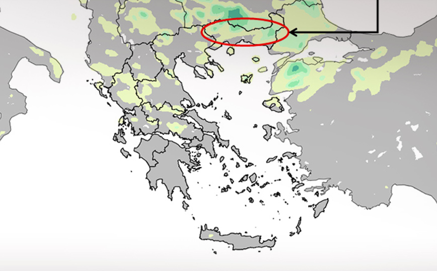 Καιρός: Πού θα βρέξει και θα πέσει χαλάζι σήμερα