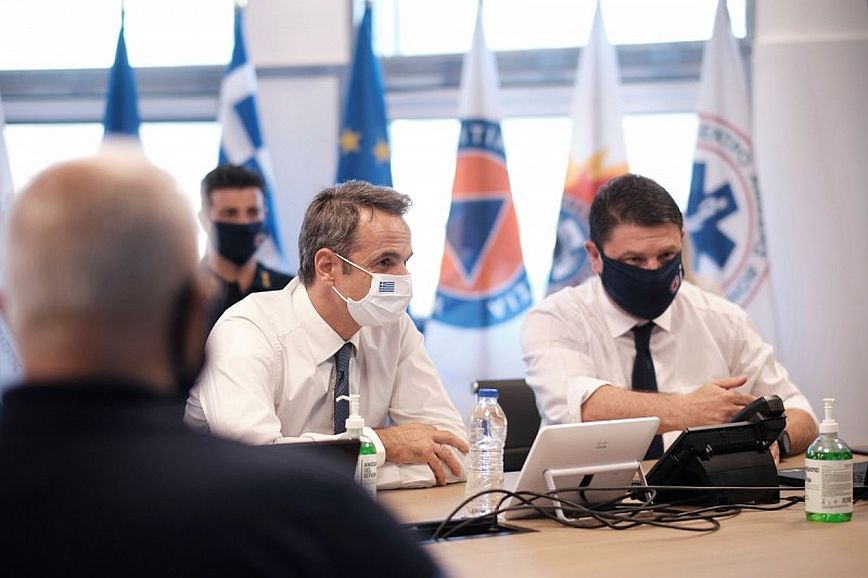 Στην Πολιτική Προστασία αύριο ο πρωθυπουργός