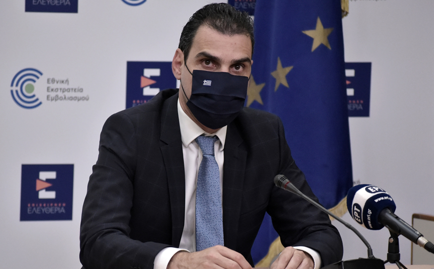 Θεμιστοκλέους: Η Ελλάδα βρίσκεται πάνω από τον μέσο όρο της Ε.Ε. όσον αφορά την πορεία των εμβολιασμών