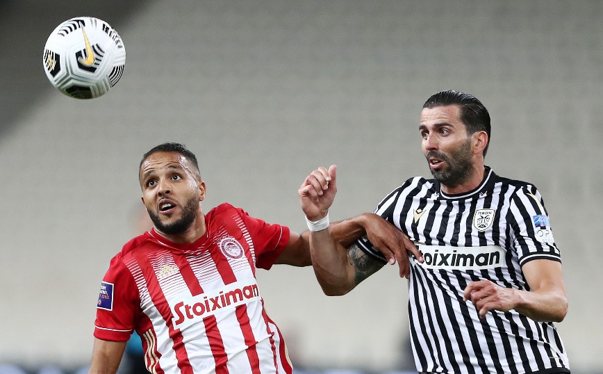 Ολυμπιακός – ΠΑΟΚ 1-1: Ισοφαρίζουν οι ερυθρόλευκοι με τον Εμβιλά στο 50ο λεπτό