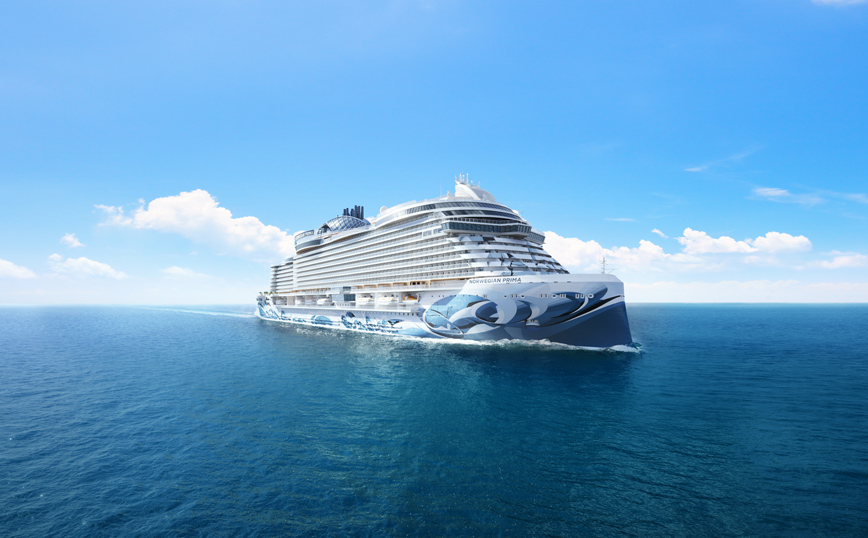 Η Norwegian Cruise Line παρουσίασε  το πολυαναμενόμενο Norwegian Prima
