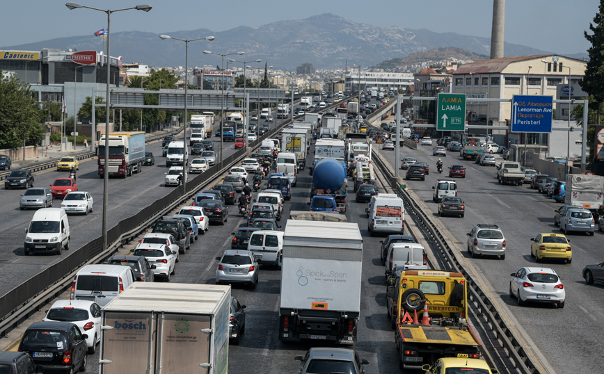 Κίνηση τώρα: Πού υπάρχουν προβλήματα – Δείτε τον χάρτη