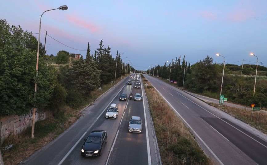 Θεσσαλονίκη: Αυξημένη, αλλά χωρίς προβλήματα η κίνηση των οχημάτων προς Χαλκιδική
