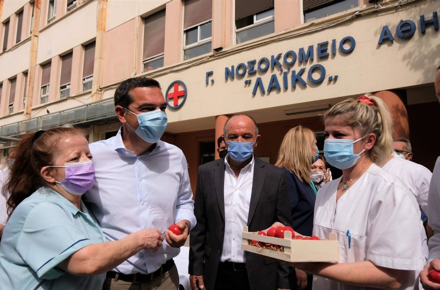 Τσίπρας: Η συλλογική ανάσταση θα έρθει με αγώνες και διεκδικήσεις
