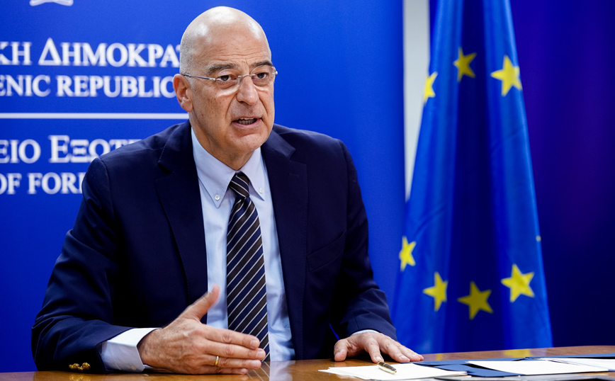 Ο Νίκος Δένδιας ενημέρωσε τους ΥΠΕΞ της ΕΕ για την νέα τουρκική πρόκληση ανοιχτά της Κρήτης
