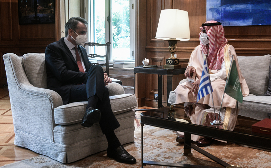 Στην Ελλάδα ο υπουργός Πολιτισμού της Σαουδικής Αραβίας, είχε συνάντηση με τον Κυριάκο Μητσοτάκη