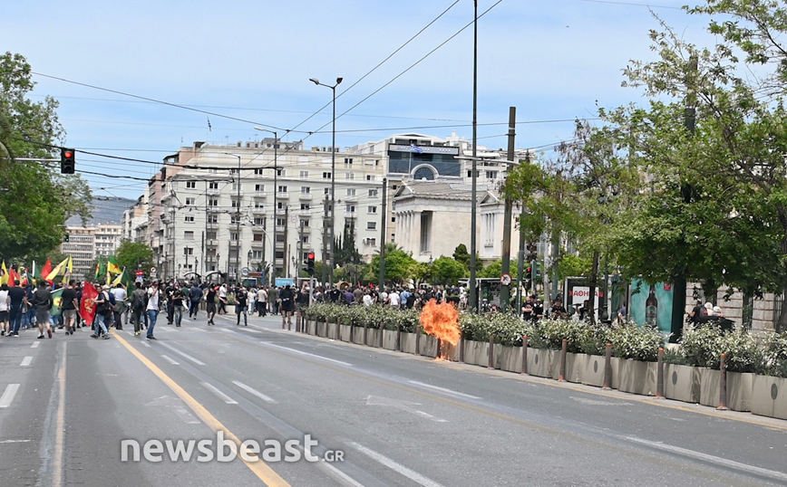 Ολοκληρώθηκε το συλλαλητήριο στο κέντρο της Αθήνας – Άνοιξαν οι δρόμοι