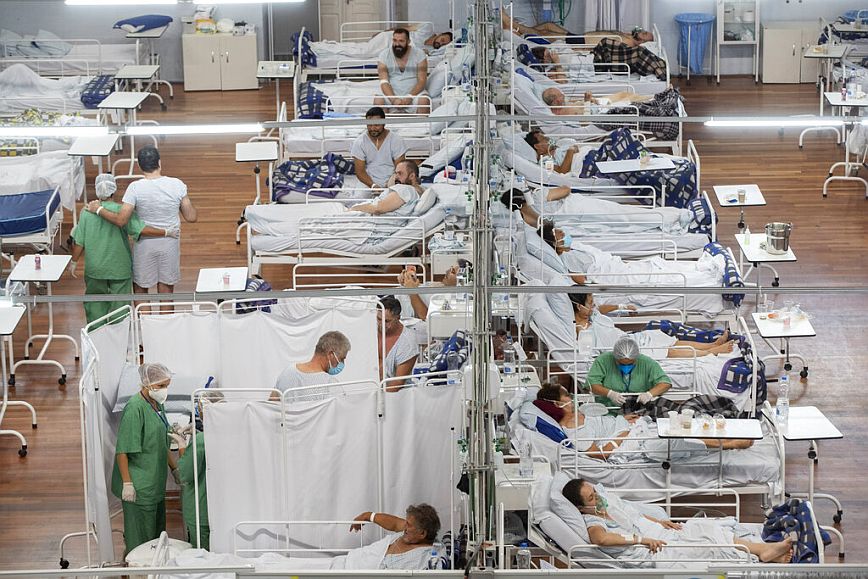 Βραζιλία: Άλλοι 874 θάνατοι και πάνω από 43.500 κρούσματα σε 24 ώρες