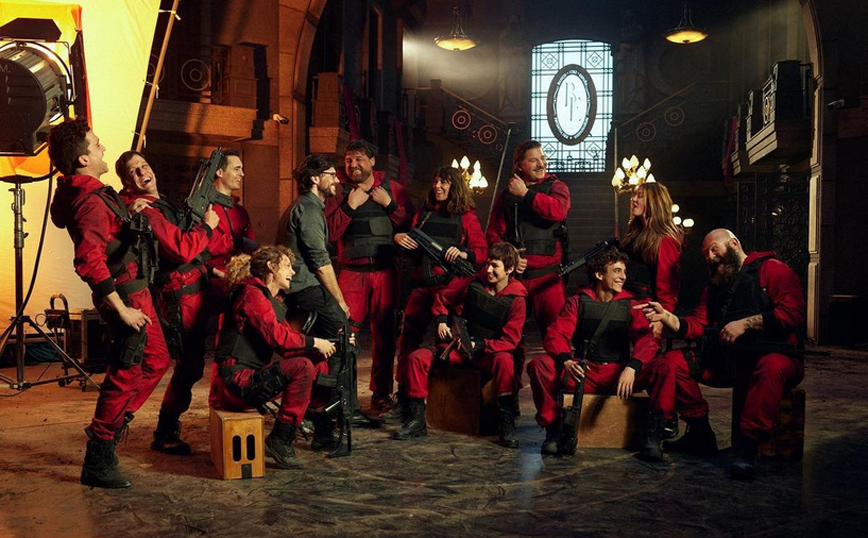 Casa de Papel: Ολοκληρώθηκαν τα γυρίσματα – Έτσι χαιρέτισαν οι συντελεστές