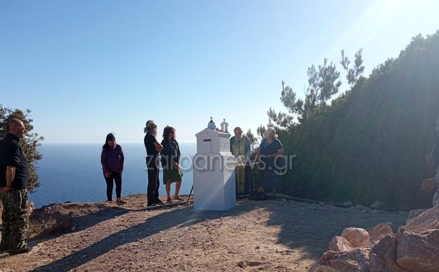 Εκκλησάκι στη μνήμη της Κορίνας έχτισαν στη Γαύδο