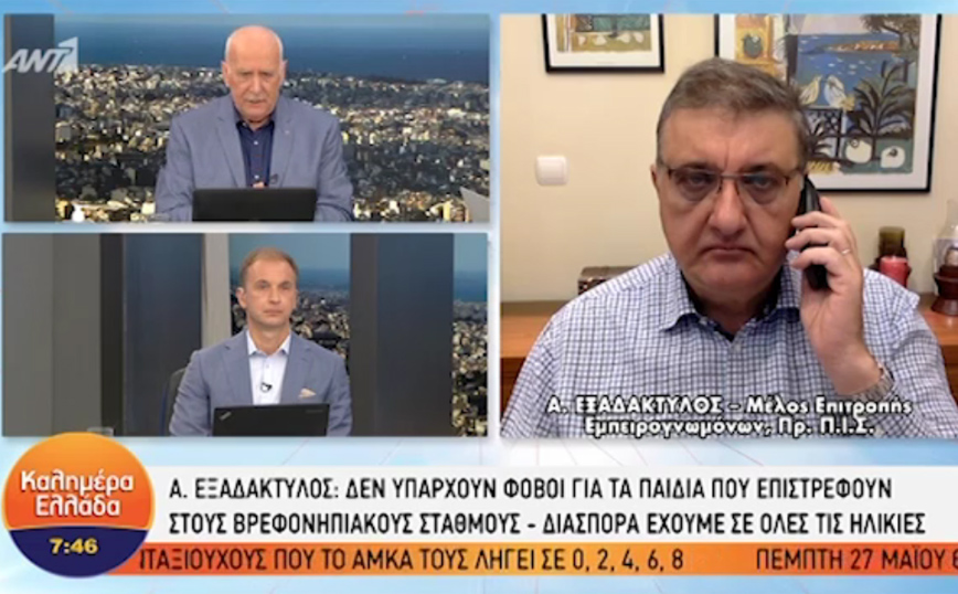 Εξαδάκτυλος: Η απόφαση της Επιτροπής ήταν για δύο self tests την εβδομάδα στα σχολεία