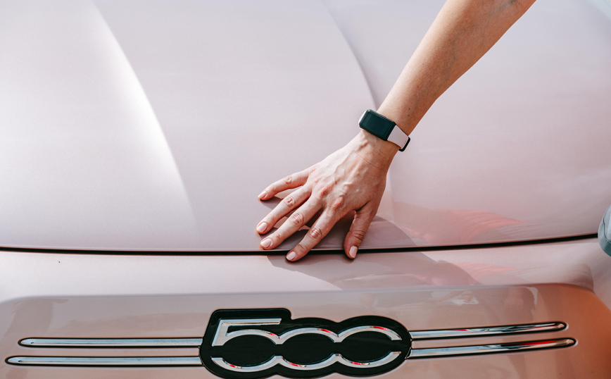 HONOR Band 6 & Fiat 500e
