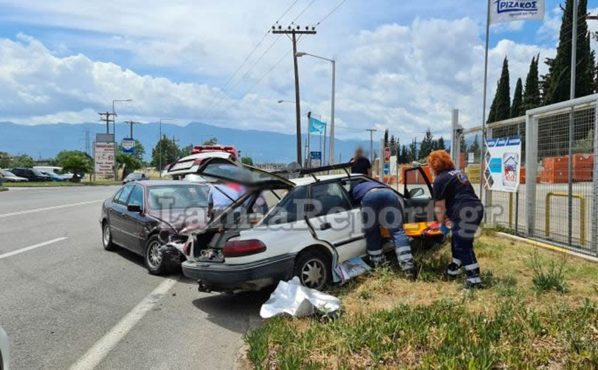 Σοβαρό τροχαίο στη Λαμία: 86χρονος οδηγός εμβόλισε το αυτοκίνητο 84χρονου