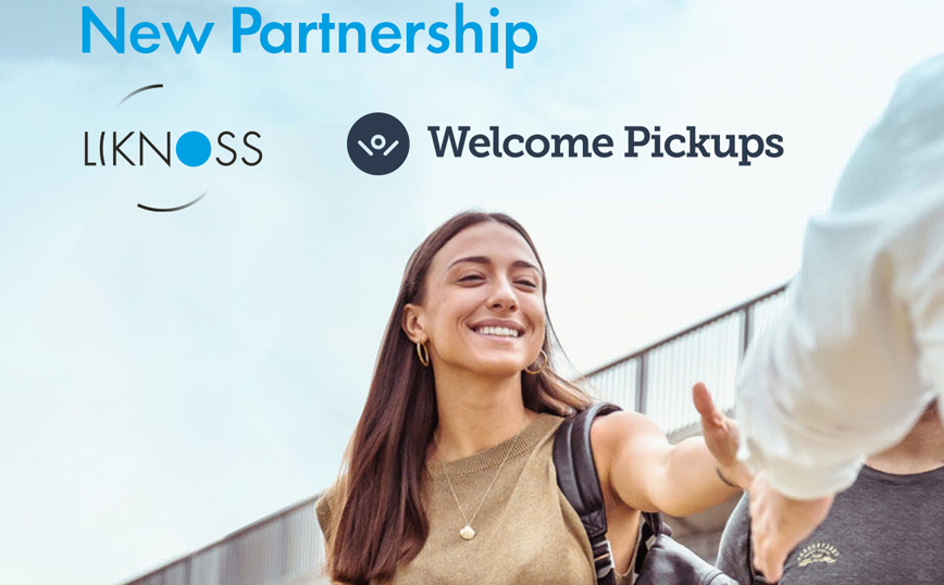 H Liknoss συνεργάζεται με την Welcome Pickups για υπηρεσίες μεταφοράς ταξιδιωτών