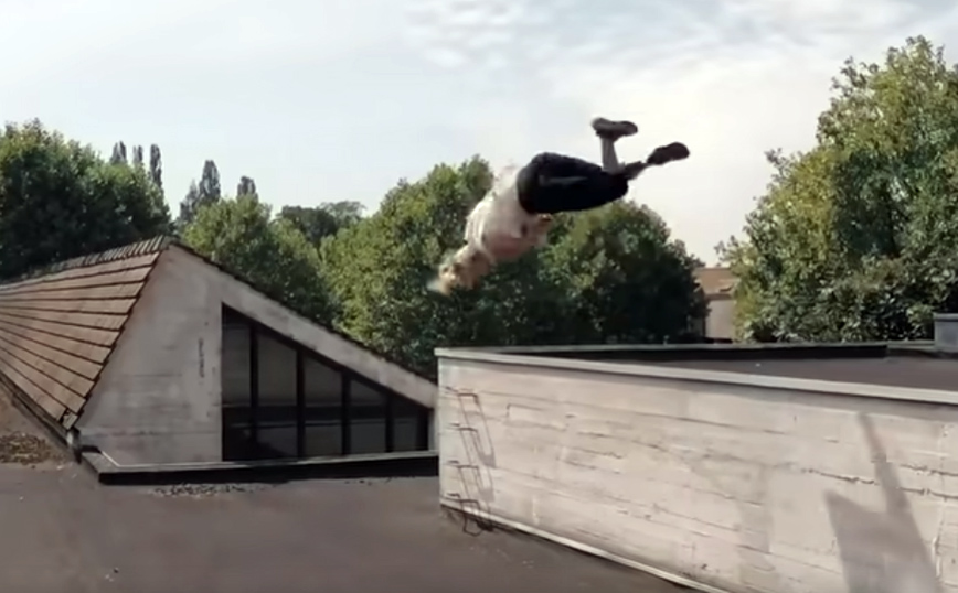 Παρκούρ και άλματα που θέλουν εμπειρία