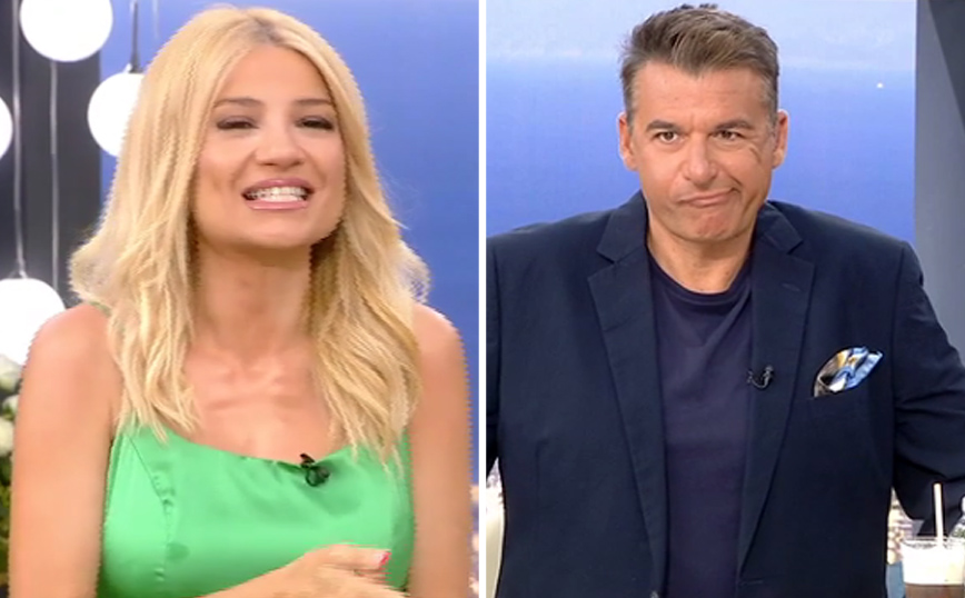 Πρωινό: Η Φαίη Σκορδά ευχήθηκε «χρόνια πολλά» στον Γιώργο Λιάγκα και εκείνος… ξίνισε