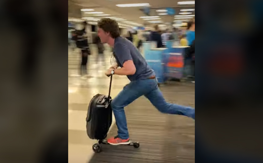 Πατίνι &#8211; βαλίτσα δύο σε ένα