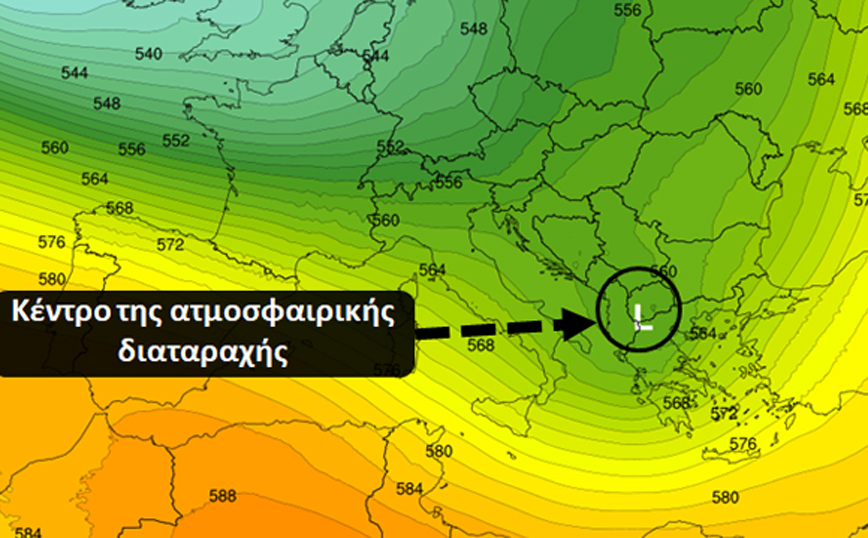 Καιρός: Έρχεται ατμοσφαιρική διαταραχή με βροχές και σποραδικές καταιγίδες &#8211; Δείτε χάρτες