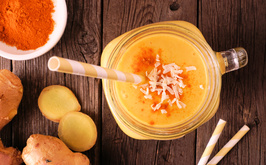 Smoothie με καρότο και τζίντζερ