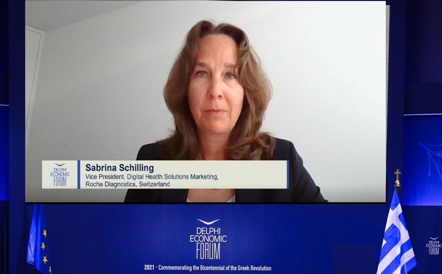 H Roche χρυσός χορηγός του Delphi Economic Forum 2021