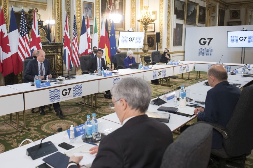 G7: Θετικές οι πρώτες αντιδράσεις για τον ελάχιστο εταιρικό φόρο 15%