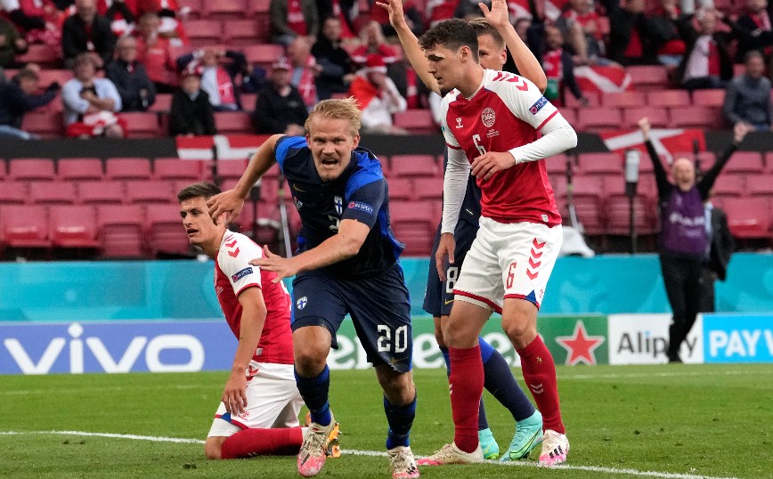 Δανία – Φινλανδία 0-1: Ήττα μετά το σοκ με τον Έρικσεν