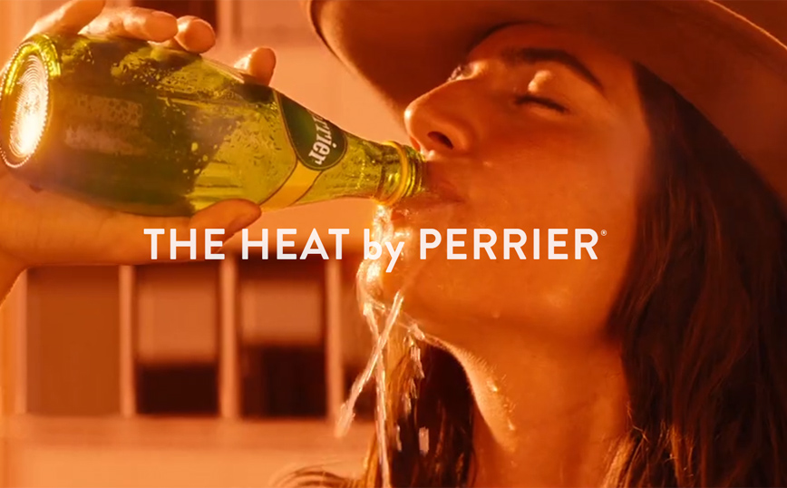 “Heat by PERRIER®”: Το PERRIER® επιστρέφει με μία νέα εκδοχή της θρυλικής του διαφήμισης