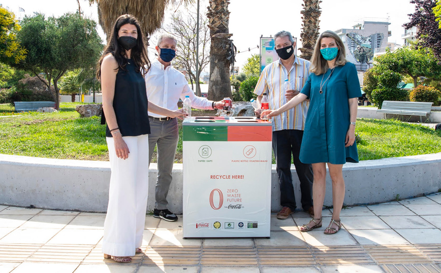 Γκάζι: ο νέος σταθμός του Zero Waste Future της Coca-Cola μαζί με τον Δήμο Αθηναίων