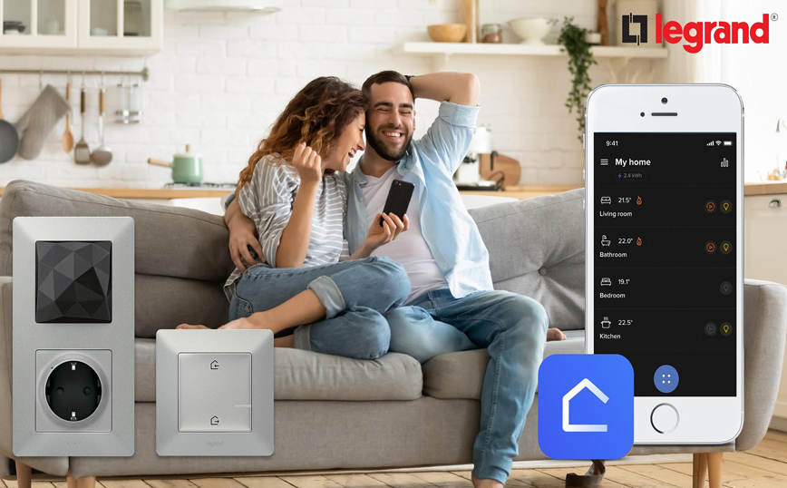 Το Smart Home της Legrand είναι …“έξυπνο” από κάθε πλευρά!