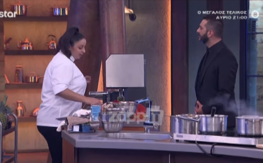 MasterChef 5 τελικός: Απόρησε ο Λεωνίδας Κουτσόπουλος με τα «γαλλικά» της Μαργαρίτας Νικολαΐδη