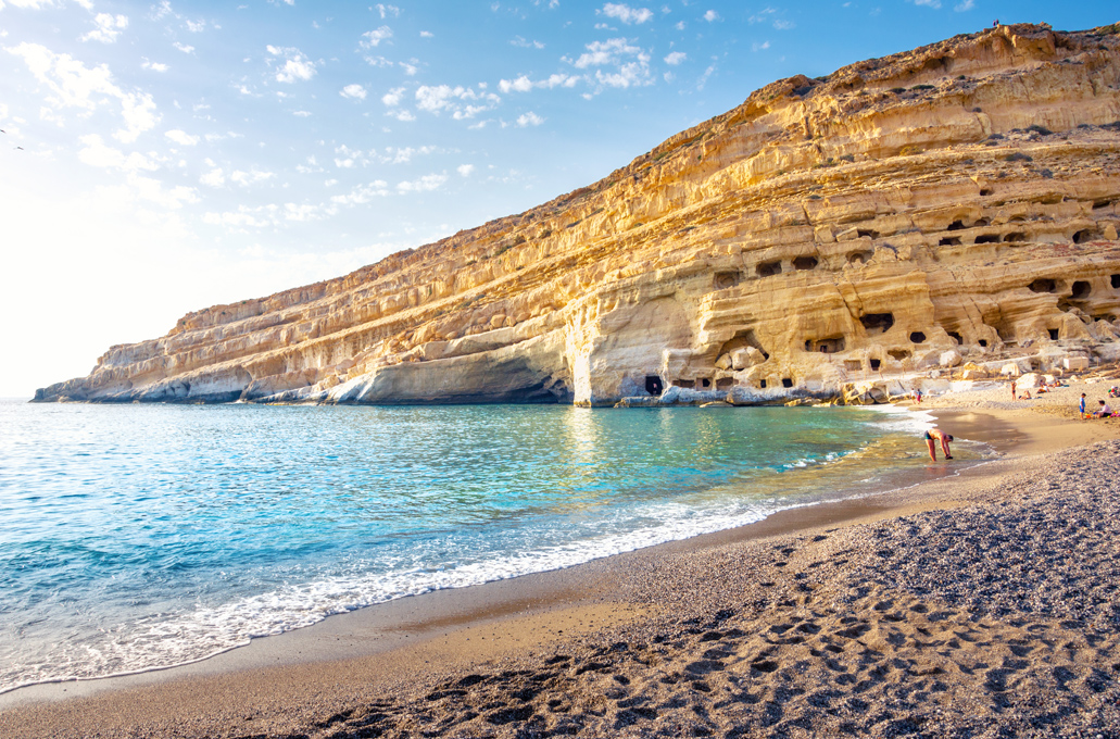 Τα Μάταλα στην Κρήτη σημείο αναφοράς των χίπις