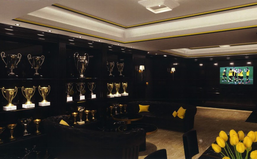 ΑΕΚ: Εντυπωσιακές εικόνες από το εσωτερικό της Αγιάς Σοφιάς