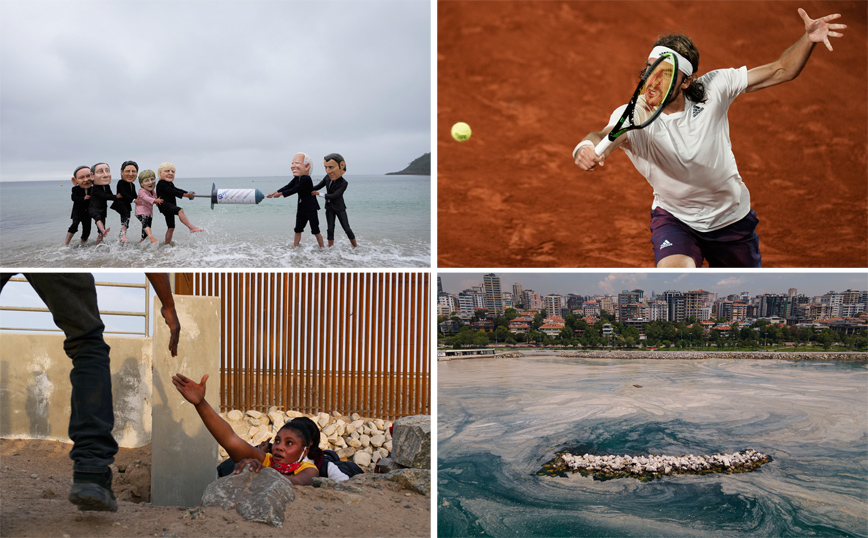Οι Έλληνες που μαθαίνουν τένις, η σύνοδος των G7 και η «γλίτσα» στον Μαρμαρά