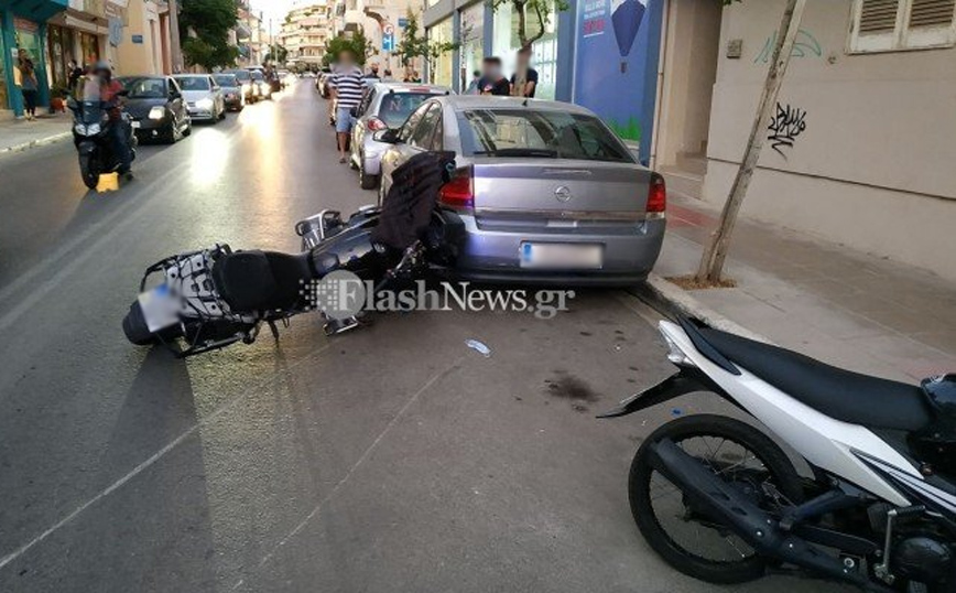 Χανιά: Μηχανή παρέσυρε 10χρονο – Στο νοσοκομείο με τραύματα στο κεφάλι το παιδί