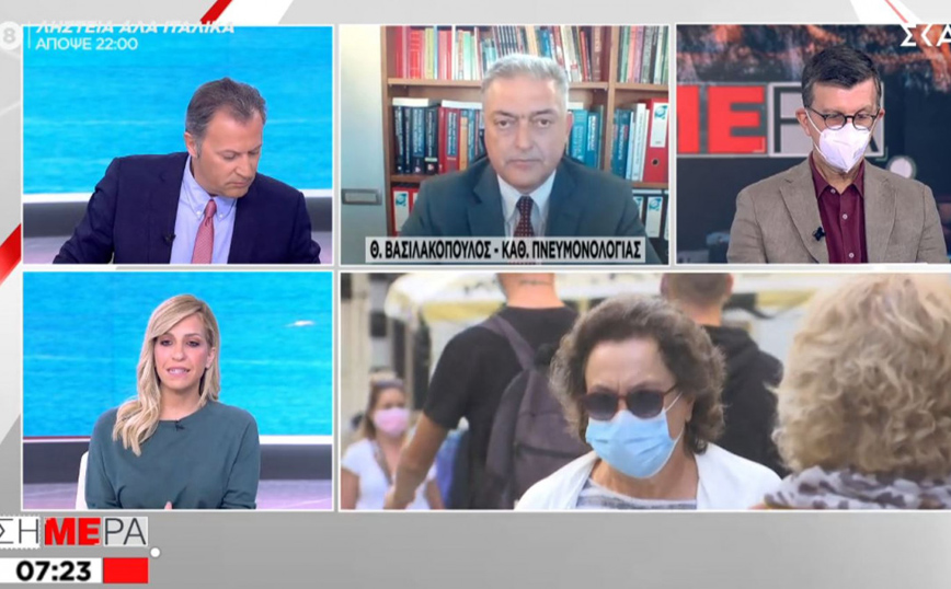 Βασιλακόπουλος: Μονόδρομος ο εμβολιασμός – Μην ακούτε τους τρελαμένους, ψεκασμένους αντιεμβολιαστές