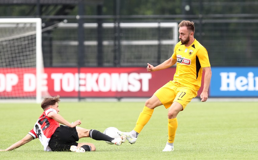 Φιλική ήττα με 3-1 για την ΑΕΚ από τη Φέγενορντ