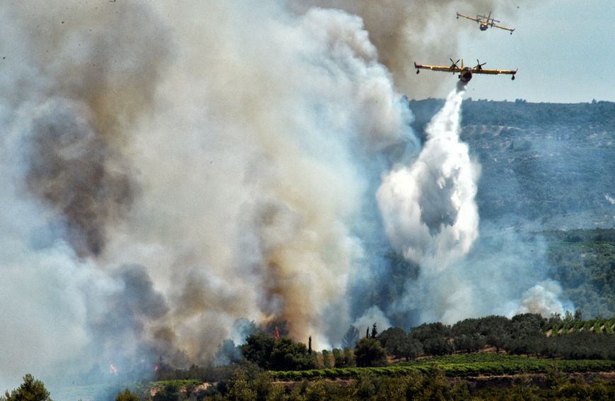 Φωτιά στο Καλέντζι Κορινθίας: Συνελήφθη ένας άνδρας για εμπρησμό από αμέλεια