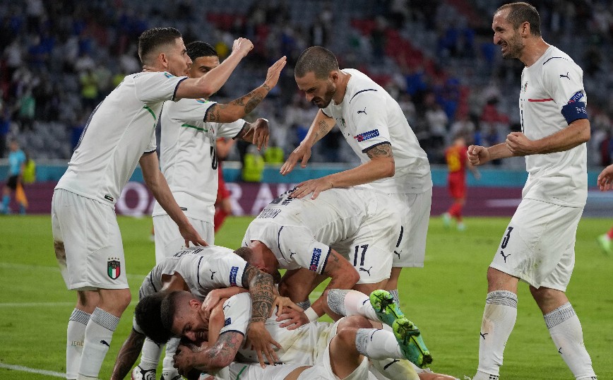 Euro 2020: Στους «4» η Ιταλία που καθάρισε και το Βέλγιο με γκολάρες